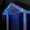 Бахрома LED провод белый каучук 20м*0.7*0.3 мерцающий IP65 RGB