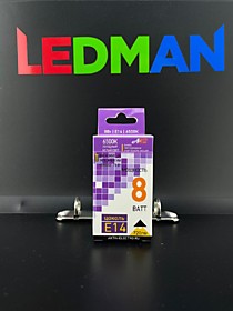 Лампа светодиодная LED-G45-Regular 8Вт 175-265В Е14 6500К 700Лм ШАР