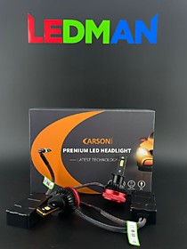 BGM LED Headlight Bulb3570 CSP 12 V50W 6000K H1