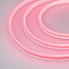 Неон мини LUX Led neon Flex 2835\120 8х16мм 12В 11Вт кратность реза 1см светло розовый