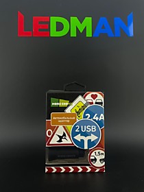 АЗУ 2USB 2.4A More Choice AC23 (Black)