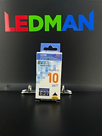 Лампа светодиодная LED-G45-Regular 10Вт 175-265В Е27 4000К 900Лм ШАР