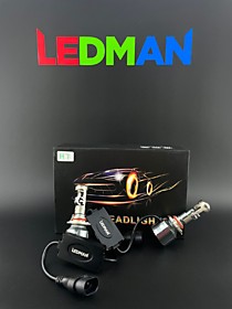 M22 LED Lens HeadlightOSRAM CSP 12V 40W 6000k H7