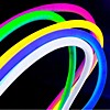 Неон мини LUX Led neon Flex 2835\12015мм КРУГЛЫЙ 220В 7Вт Зеленый