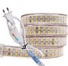 Лента светодиодная 220В SMD5730\180 бел.холод 6500К IP67 LUX