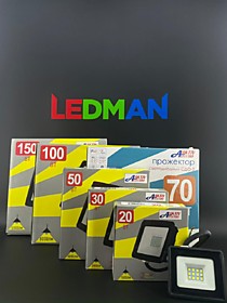 Прожектор светодиодный СДО-5-10 10Вт 220-240В 6500К 800Лм IP65  ЭРА