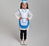 Детский карнавальный костюм "Девочка-продавец", пилотка, фартук, 4-6 лет, рост 110-122 см