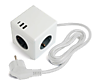 Разветвитель "Comfort" Новинка Белый 3 гн. з\к 16А,  2хUSB A+Type C