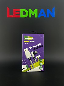 Дата-кабель USB 2.1A для Type-C More choice K27a нейлон 1м (White)