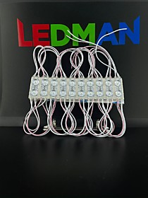 Модуль светодиодный Е2 1W 100Lm 12V Холодный Белый линза 175*