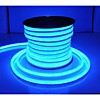 Неон мини LUX Led neon Flex 2835\120 6х12мм 12В 11Вт кратность реза 1см, Светло синий