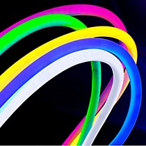 Неон мини LUX Led neon Flex 2835\12015мм КРУГЛЫЙ 220В 7Вт Красный