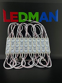 Модуль светодиодный Е3 1,5W 150Lm 12V Холодный Белый линза 175*